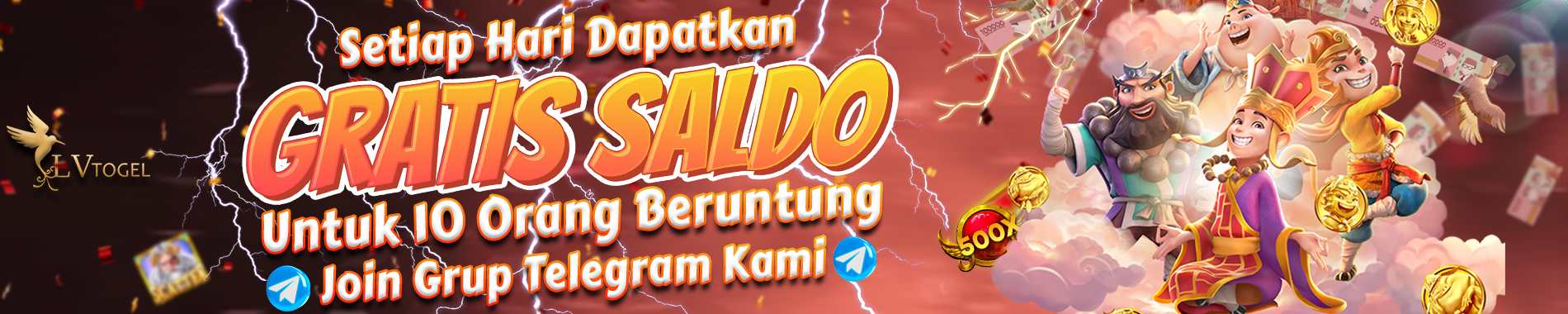 SALDO GRATIS SETIAP HARI LVTOGEL